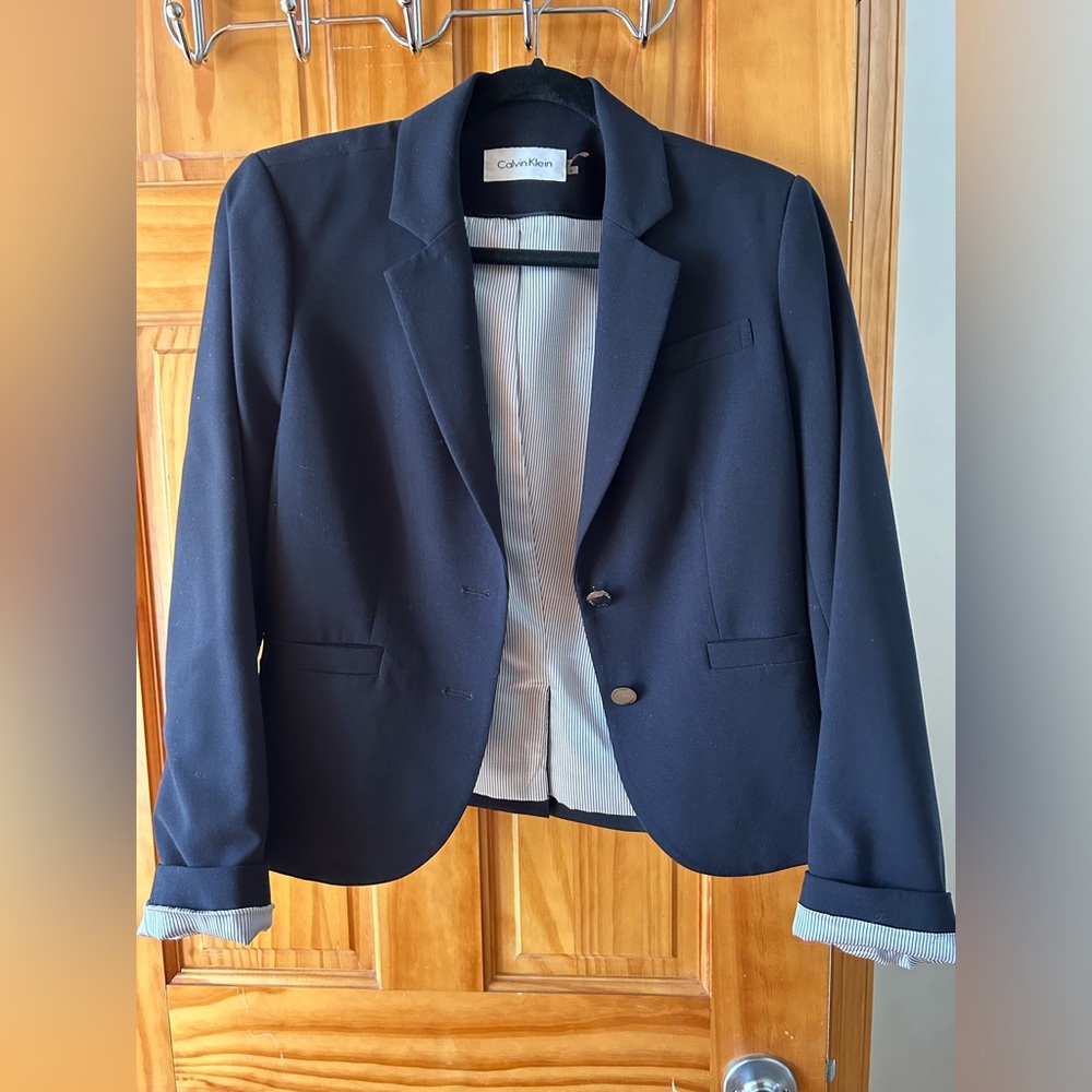 Calvin Klein Navy Blazer